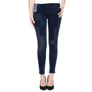 New Womens 25 True Religion Brand Jeans NWT Casey European Italy Patch Skinny